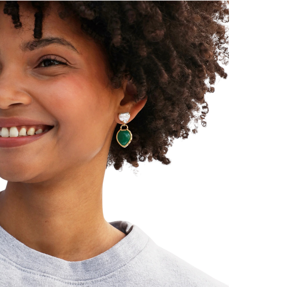 CLARE V. Le Heartbreaker Earrings - Picture 3 of 10